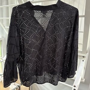 Worth Black Blouse